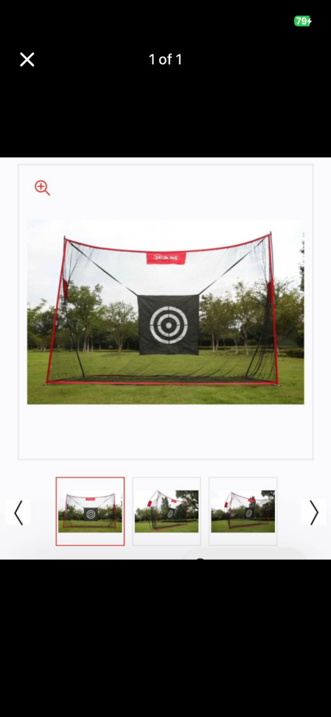 Ram Golf net and bag 