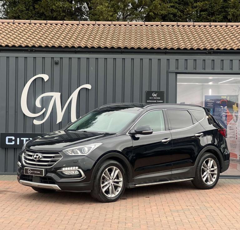 2016 Hyundai Santa Fe 2.2 Santa Fe Premium SE Blue Drive CRDi Auto 4WD 5dr SUV Diesel Automatic