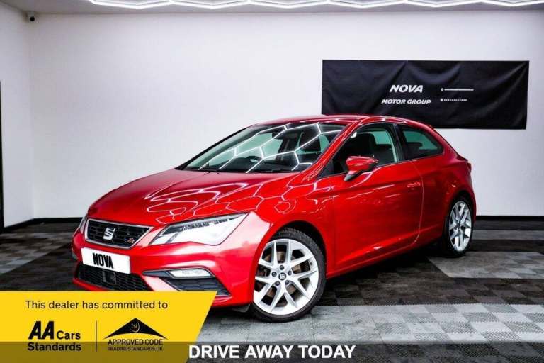 2018 SEAT Leon 1.8 TSI FR Technology Sport Coupe 3dr Petrol Manual Euro 6 (s/s) (180 ps) Hatchbac...
