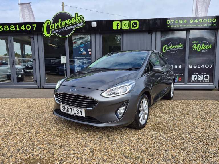 2017 Ford Fiesta 1.0 EcoBoost Titanium 5dr HATCHBACK Petrol Manual