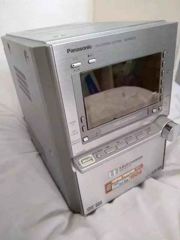 FAULTY - FREE - Panasonic SA-PM91D Audio Stereo Hi-fi System - 5 disc