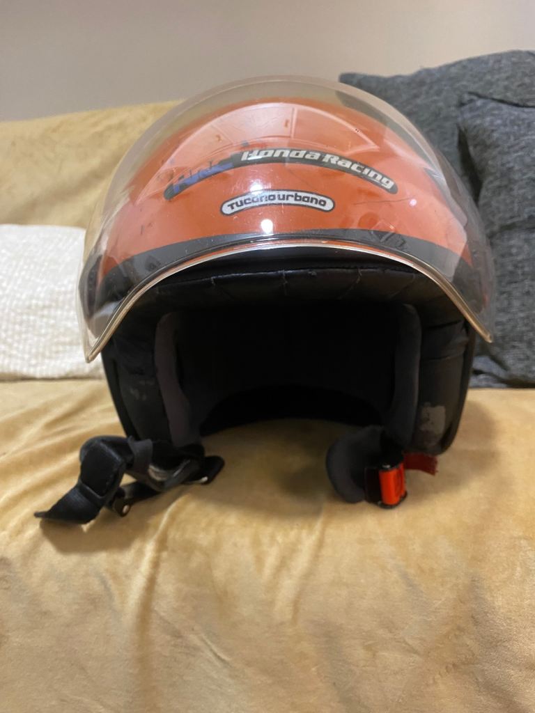 Motorbike helmet