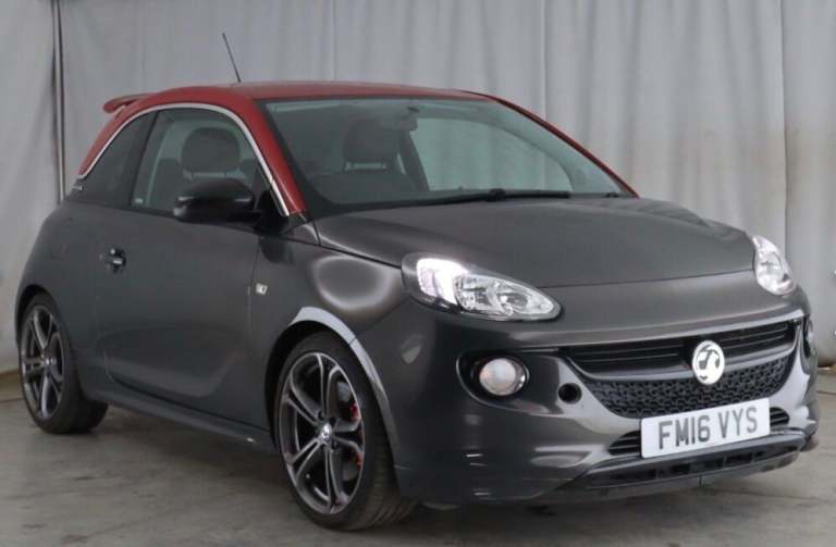 2016 Vauxhall ADAM 1.4T S 3dr HATCHBACK PETROL Manual