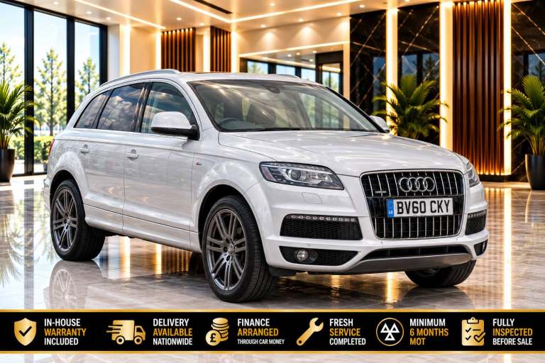 2010 Audi Q7 3.0 TDI Quattro S Line 5dr Tip Auto [8] ESTATE Diesel Automatic
