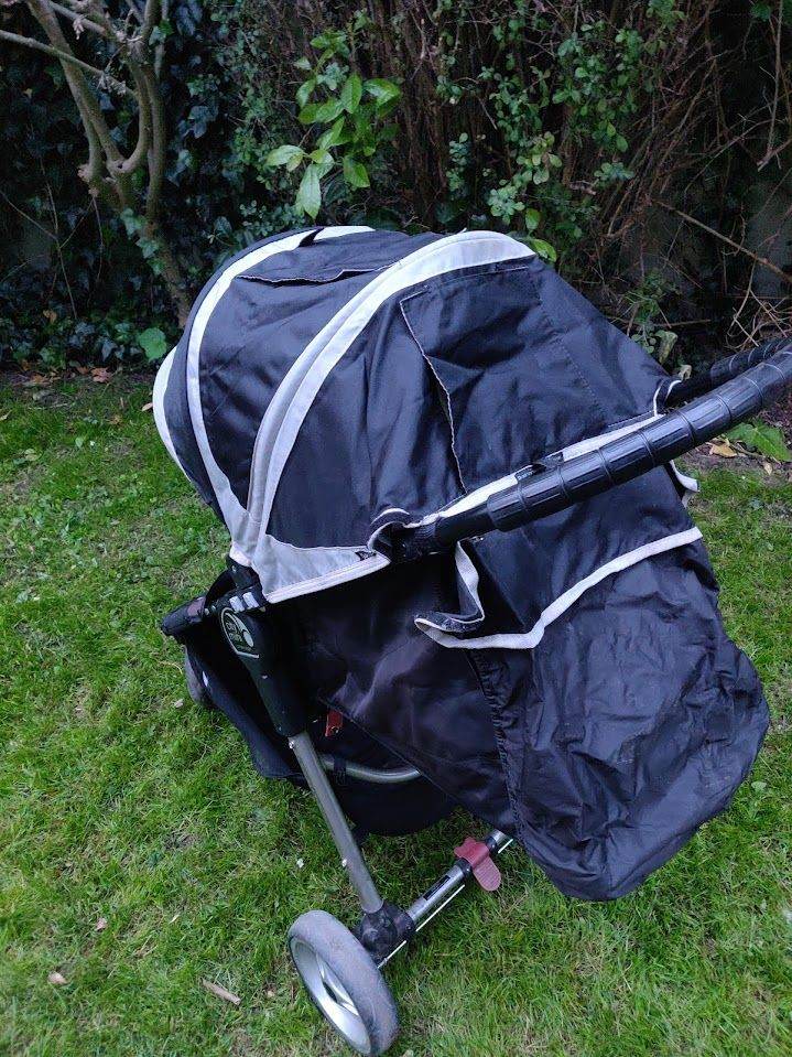 City mini by baby jogger - single buggy + rain cover