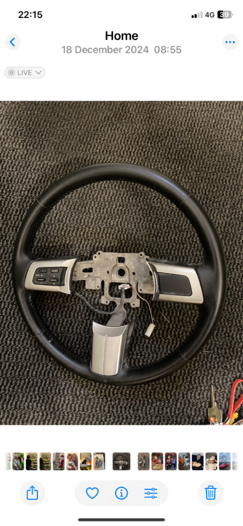 Mx5 nc mk3 leather steering wheel 