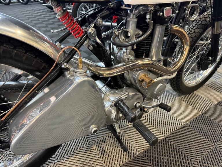 1948 BSA 499cc B33 'Big Red bobber ’ high quality build, outstanding 