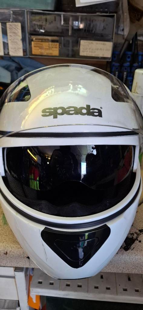 Spada flip front crash helmet 