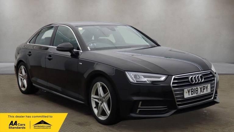 2018 Audi A4 1.4T FSI S Line 4dr [Leather/Alc] SALOON PETROL Manual
