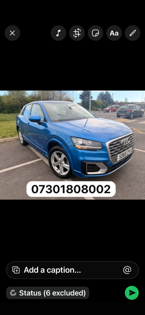 AUDI Q2 1.0 TFSI SPORT SUV  2018 euro 6 