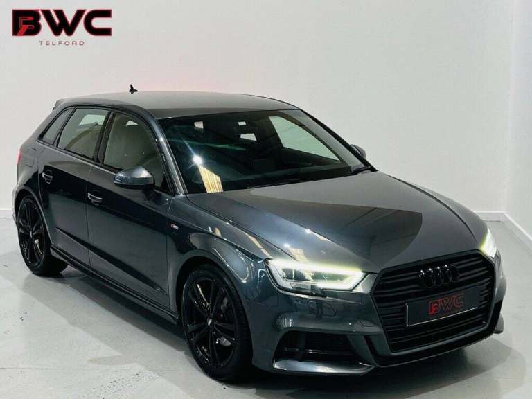 AUDI A3 1.5 TFSI COD 35 S LINE SPORTBACK 5 DOOR PETROL MANUAL EURO 6 2019