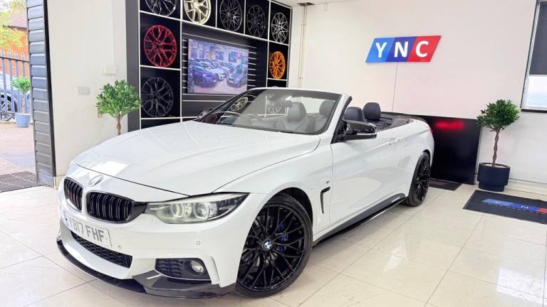 2017 BMW 4 Series 420d [190] M Sport 2dr Auto [Professional Media] CONVERTIBLE DIESEL Automatic