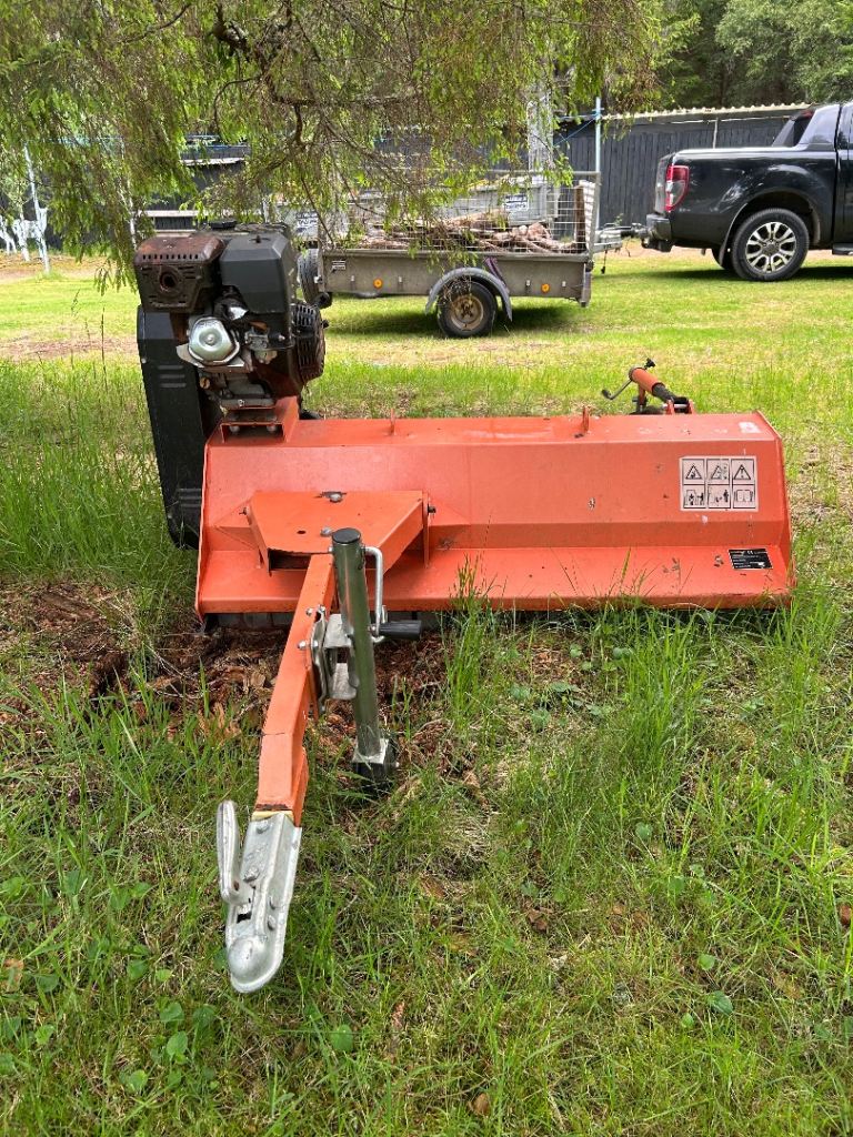 Flail Mower with Donkey Engine