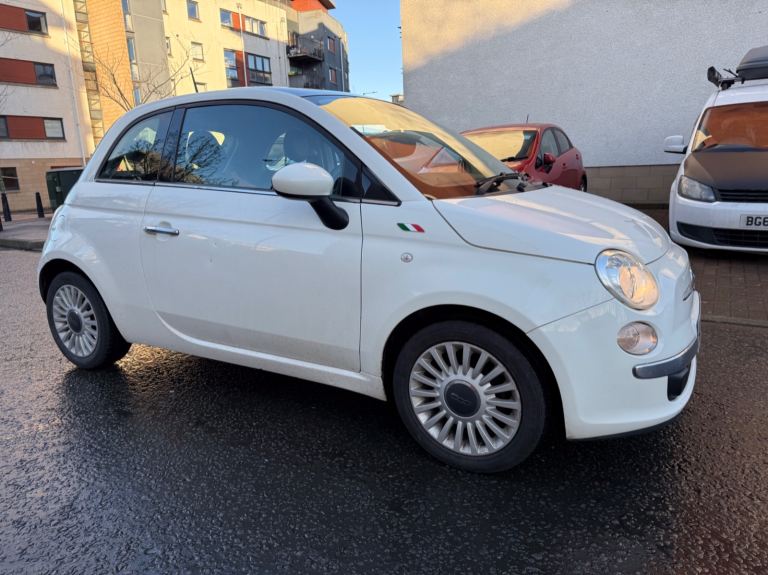 Fiat 500 1.2 lounge automatic auto (unlike Vauxhall corsa or Ford Fiesta