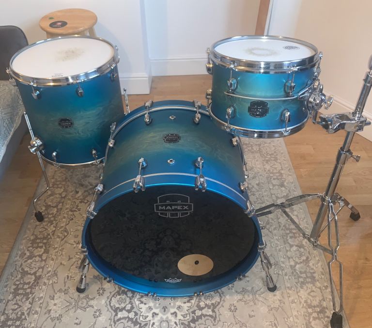 Mapex Saturn Evolution Azure 3 Piece Shell Pack 