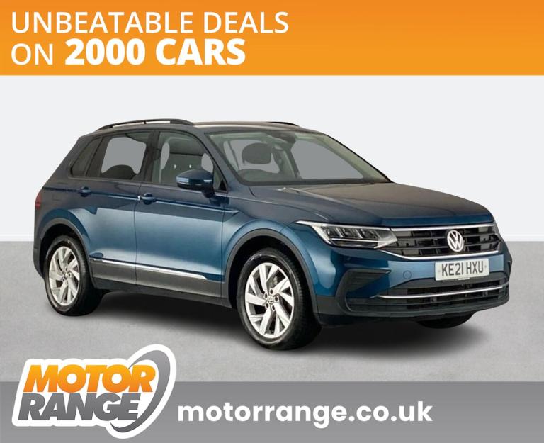2021 Volkswagen Tiguan 1.5 TSI 150 Life 5dr DSG Crossover/SUV PETROL Automatic
