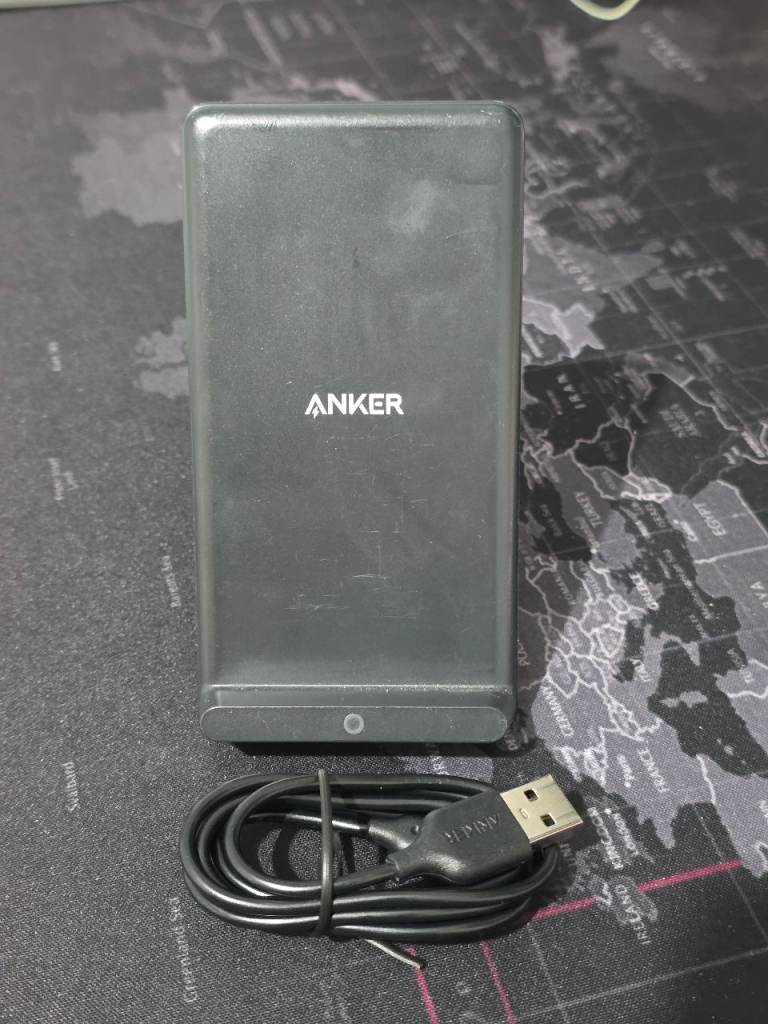 Anker PowerWave Stand A2524 Wireless Charger with USB Cable
