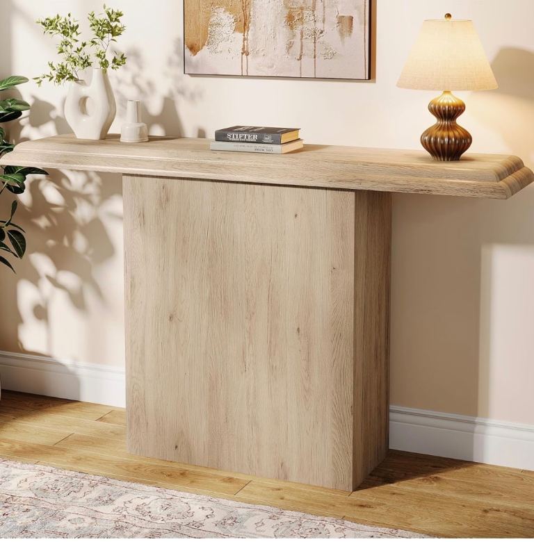 Farmhouse style console table