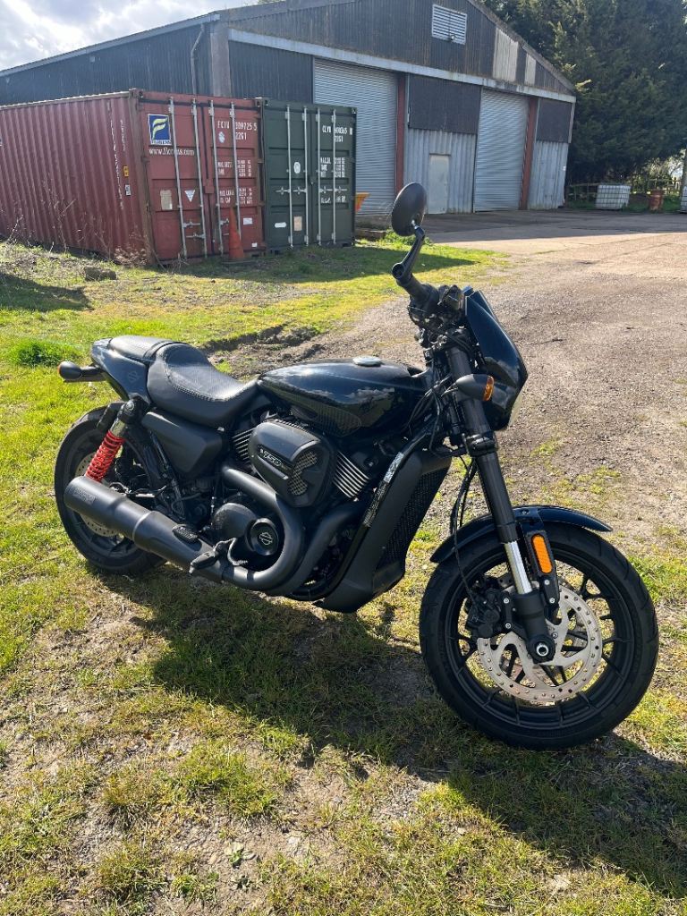 2018 Harley street rod- 750 with small modifications 