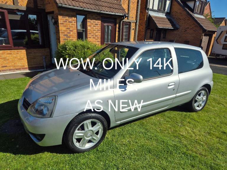 Renault, CLIO,WOW 14K MILES, TIMEWARP CAR
