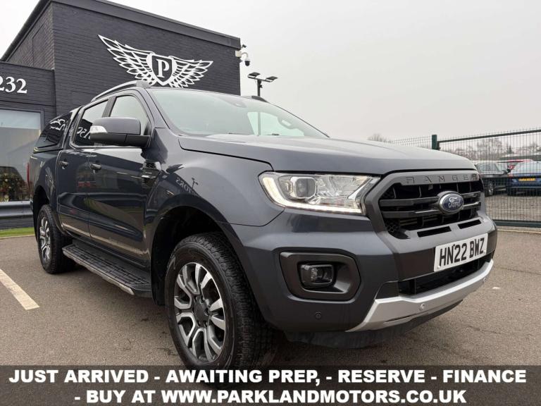 2022 Ford Ranger 2.0 Ranger Wildtrak EcoBlue 4x4 Auto 4WD Pickup Diesel Automatic