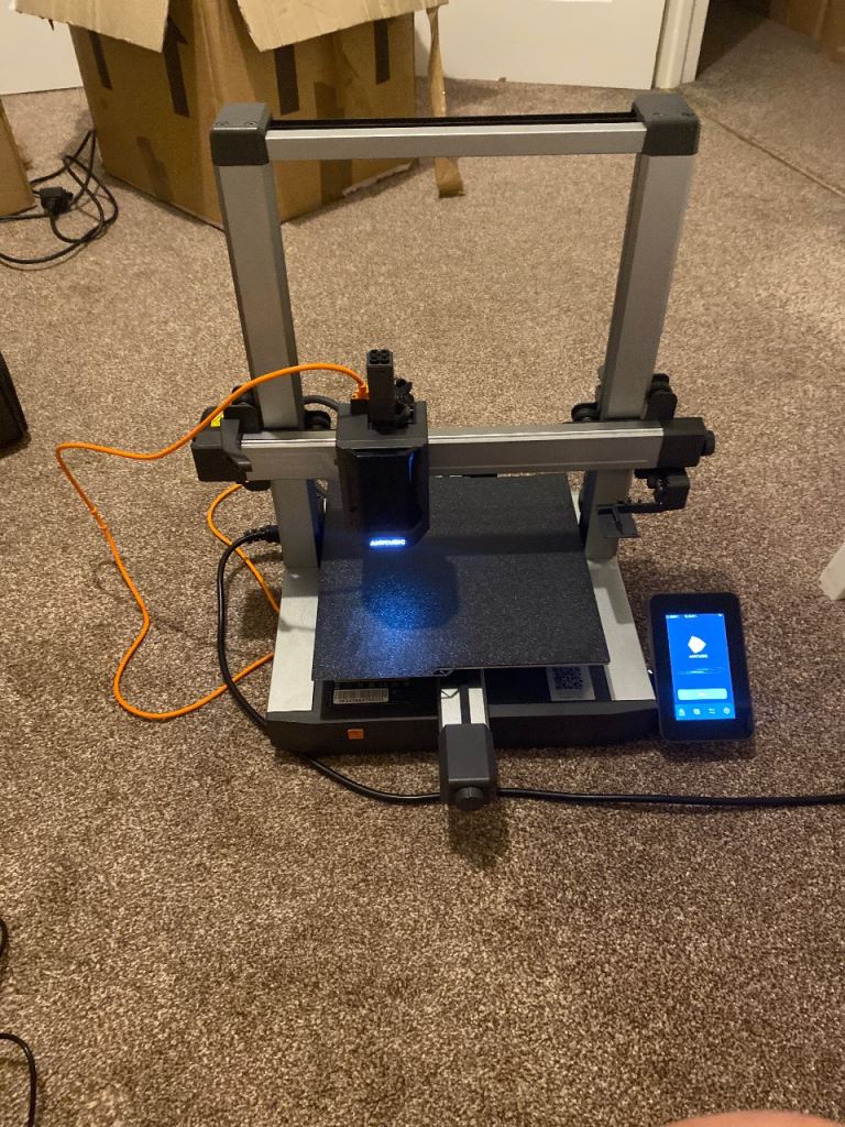 Anycubic Kobra 3D Printer - Grey, Fair Condition