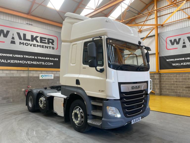 DAF CF480 *EURO 6* SPACE CAB 6X2 TRACTOR UNIT – 2019 – FL19 UYG