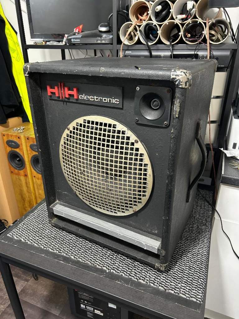 H/H Speaker cab Eminence MW12-3008 (early Kappa 12) 300 watts + bullet tweeter