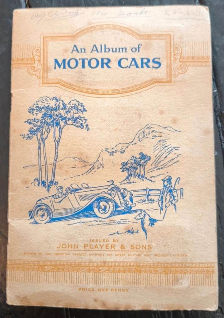 Player & Sons Motor Cars Card Collection 