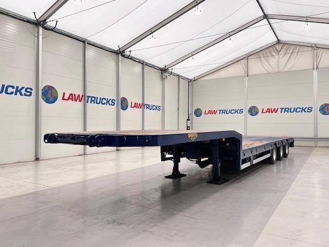 Broshuis Tri Axle Extendable Lowloader Trailer 