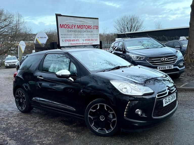 2012 Citroen DS3 1.6 THP 16V 155 DSport Plus 3dr HATCHBACK PETROL Manual