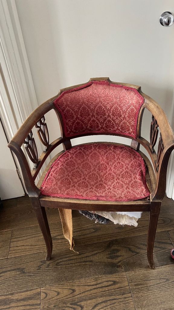 Chair for upholstery project, free to a good home