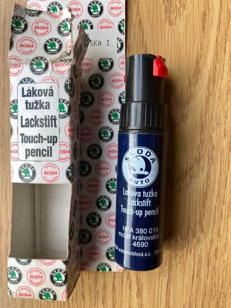 Skoda Touch-Up Pencil Blue Magic 4690