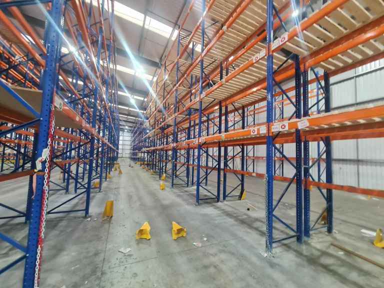 STOW INDUSTRIAL WAREHOUSE PALLET RACKING FRAMES & BEAMS 