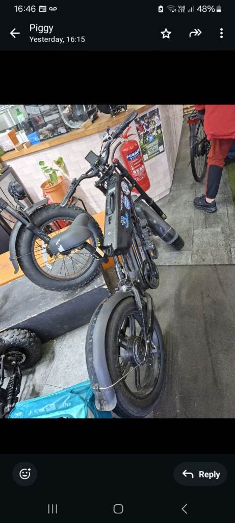 Kugoo 101 Electric Bike second hand