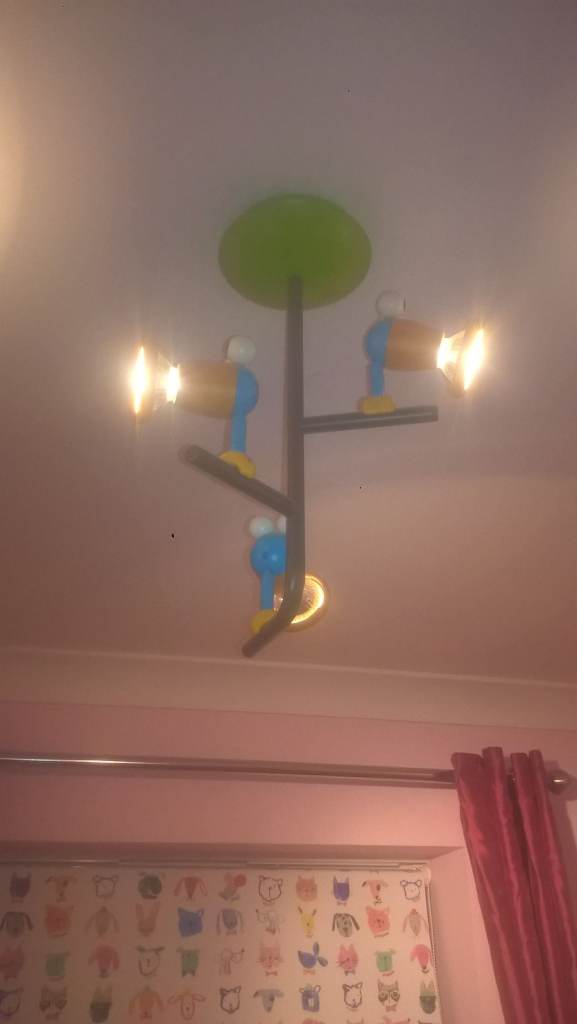 novelty childs bird ceiling light
