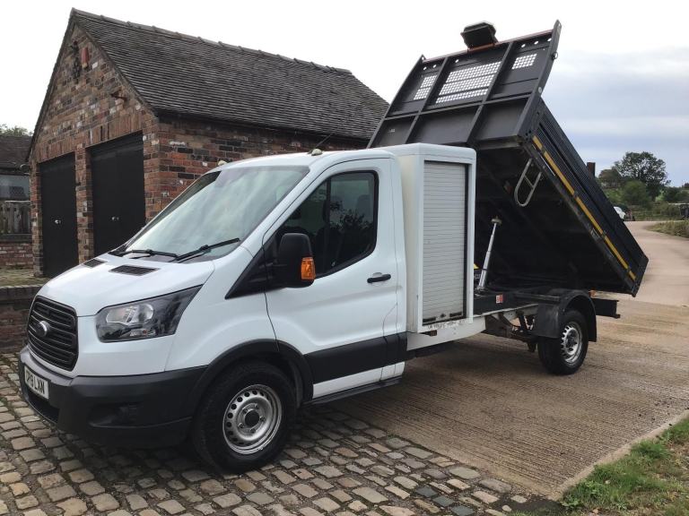 2019 FORD TRANSIT SINGLE CAB TIPPER 2.0 350 ECOBLUE 130ps WITH TOOLBOX (NO VAT)