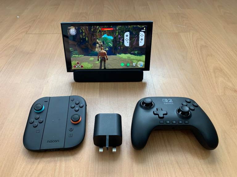Nintendo Switch 2 Console with Controllers and Case 