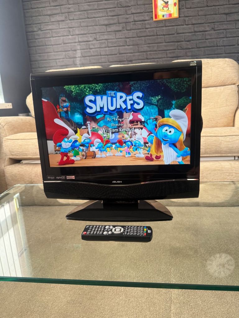 19 inch Bush Freeview Tv with Dvd