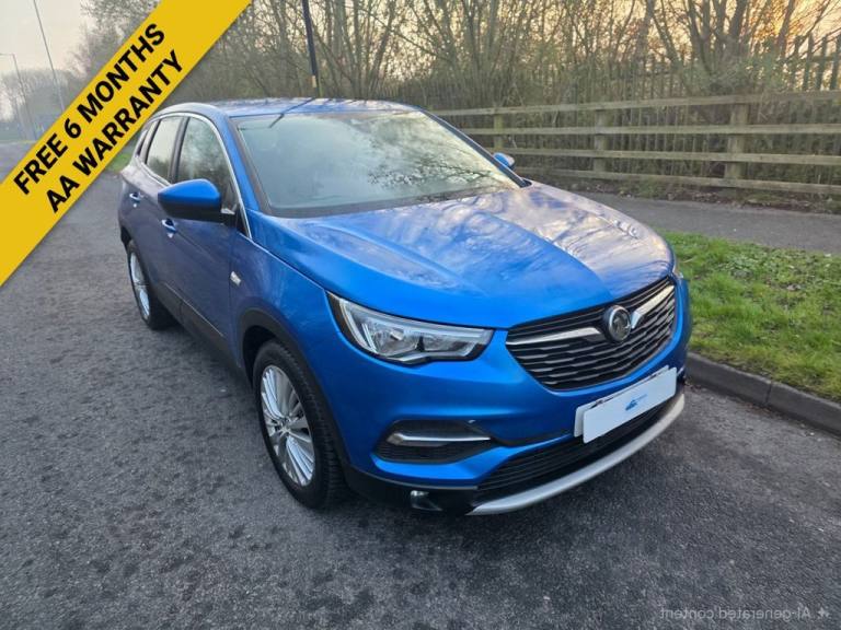 2019 19 VAUXHALL GRANDLAND X 1.2 TURBO GPF TECH LINE NAV SUV 5DR PETROL MANUAL E