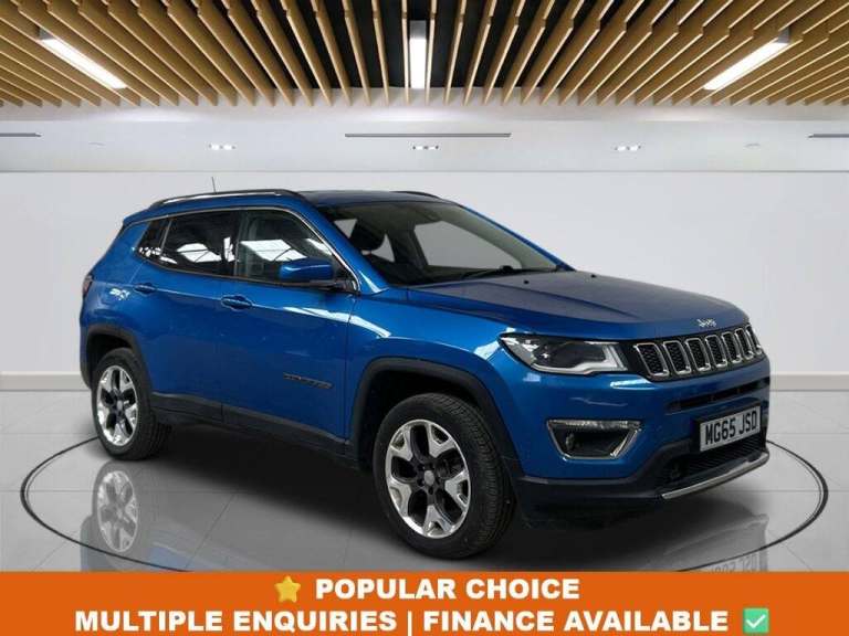 2019 Jeep Compass 1.4T MultiAirII Limited SUV 5dr Petrol Auto 4WD Euro 6 (s/s) (170 ps) ESTATE Pe...