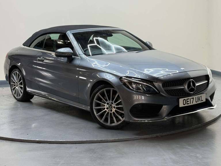 2017 Mercedes-Benz C Class 2.1 C 220 AMG Line Premium+ D 4Matic Auto 4WD 2dr Convertible Diesel A...