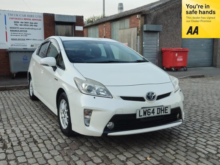 2015 Toyota Prius 1.8 Hybrid 5dr 5 Seats Hatchback Petrol/Electric Hybrid Automatic