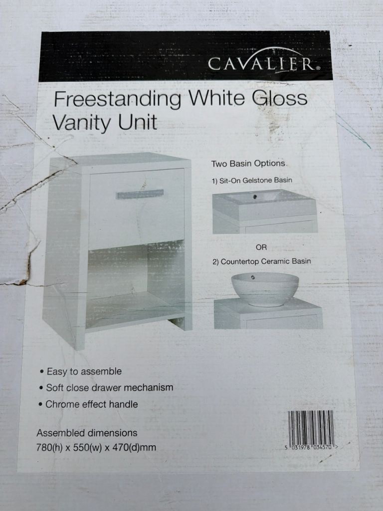 Bathroom vanity unit