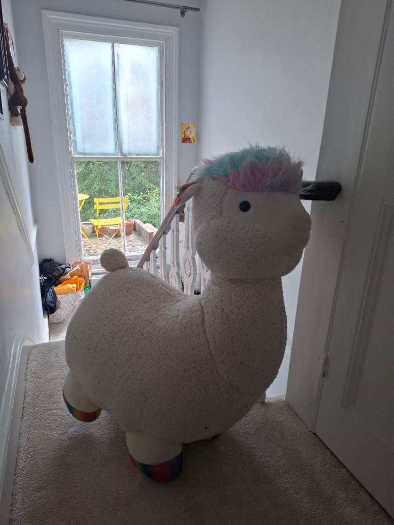FREE - large lama stuffed animal