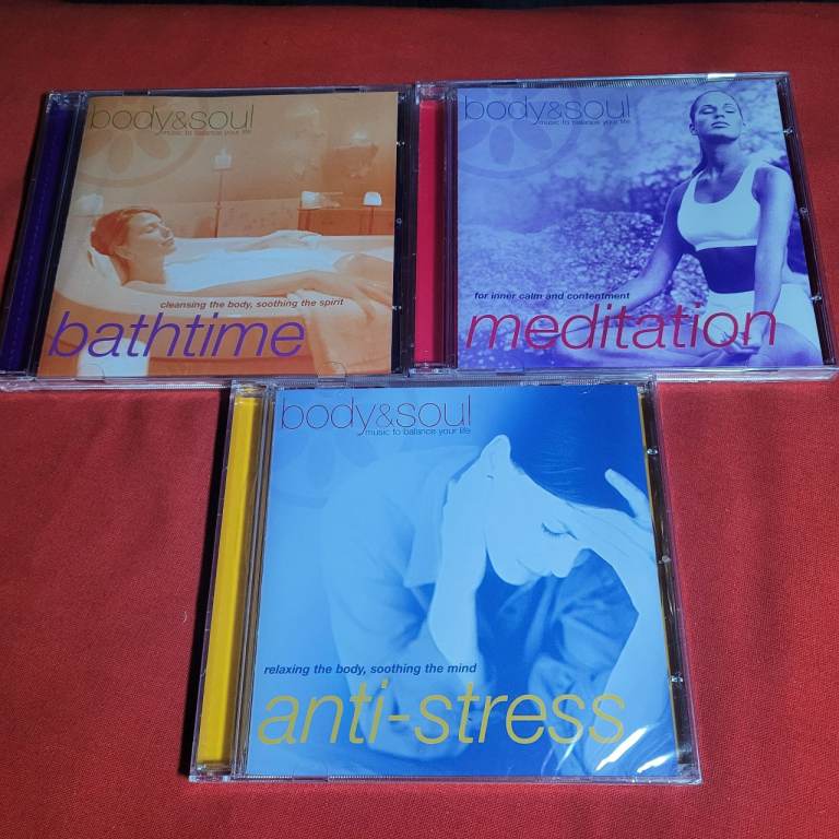 3 x Body & Soul Relaxation  Cd Albums New Sealed aa23
