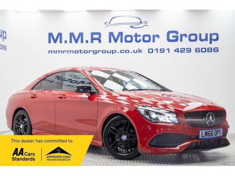 2016 Mercedes-Benz CLA 1.6 CLA180 AMG Line Coupe 7G-DCT Euro 6 (s/s) 4dr Saloon Petrol Automatic