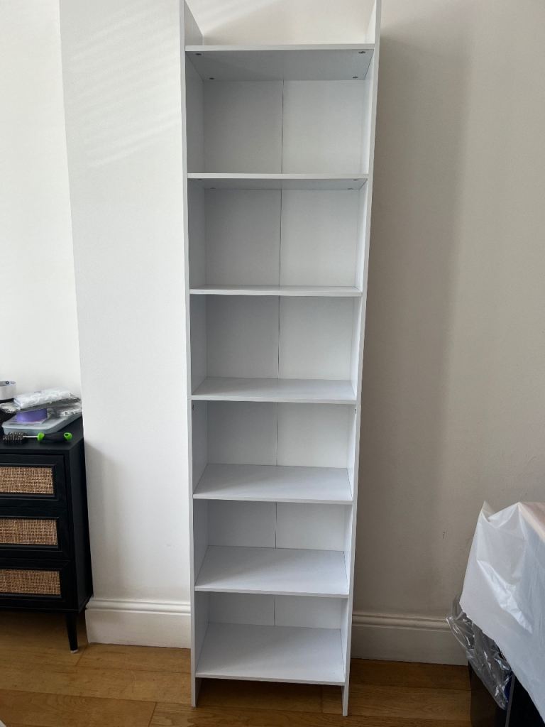 White Bookshelf