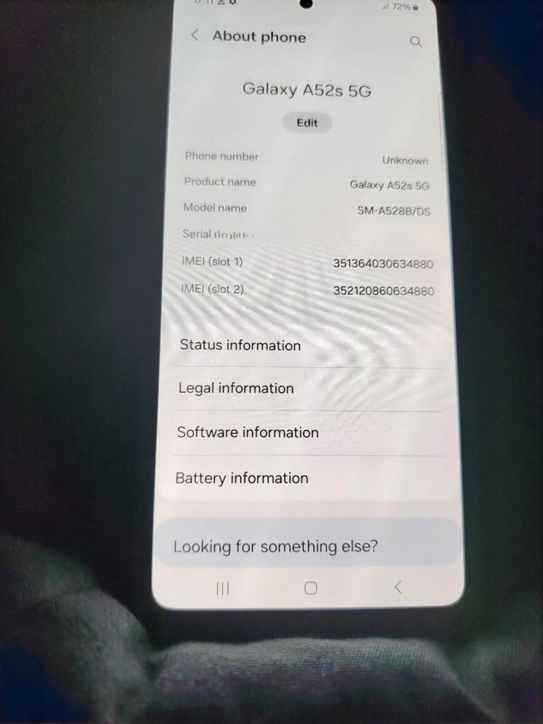 Samsung Galaxy A52s 5g Dual Sim