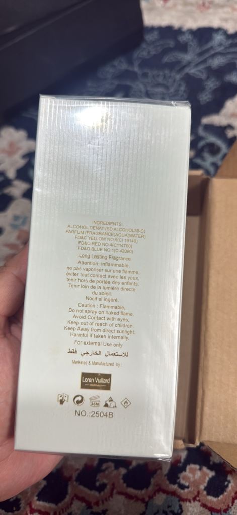 Lattafa 9PM Loren Vulliani Eau De Parfum - New